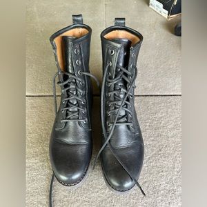 Like New Frye Combat Boots